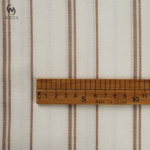 ファッションビジネスカジュアル織り織りテクスチャ<span class=keywords><strong>65</strong></span>ポリ<span class=keywords><strong>35</strong></span>コットン糸染めストライプ生地シャツ - Product Image 3