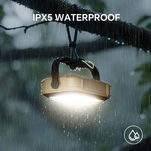 <b>Solar</b> Rechargeable COB Work <b>Lights</b> IPX5 Waterproof Magnetic Portable LED Camping Flood <b>Light</b> 1500 Lumens Garden Car Garage - Product Image 5