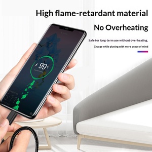 Cable de Datos de Carga Rápida Tipo-C para Android, con Trenzado de Nailon y Micro-USB, para Teléfonos Móviles que Admiten Transferencia de Datos - Product Image 2