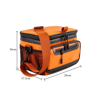 Bolsa Térmica Aislada CoolerBag de 20L, Poliéster Impermeable, Ecológica, Gran Capacidad, Cierre de Cremallera, para Almacenamiento de Alimentos - Product Image 4