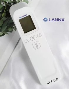 Lannx uyt 100 Nhà máy bán lâm sàng y tế Nhiệt kế súng kiểm tra sốt không có cảm ứng nhiệt kế mini Hồng ngoại trán Nhiệt kế - Product Image 6