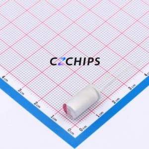ตัวเก็บประจุแบบแข็ง ST827M025F1500 แบบ Through-hole (THT), ขนาด D8xL15 มม. 820uF 20% 25V 2A100kHz - Product Image 1