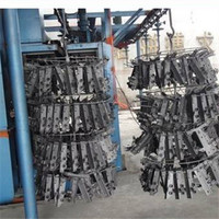 Máquina de granallado para colgar/Máquina de granallado tipo gancho/Máquina de granallado pequeño