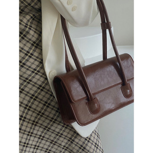 Bolso de Hombro de PU Retro de Moda, Estilo Vintage Coreano, Nuevo para Mujer, Invierno 2026, en Existencia para Venta al por Mayor - Product Image 6
