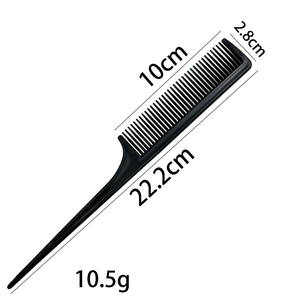 Anti-Statik Lazer İyonik Profesyonel İnce Dişli Saç Tarağı, Kadınlar ve Berberler için Uzun İnce Saplı - Product Image 6