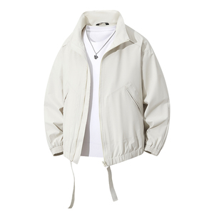 Chaqueta personalizada con logo, nueva para hombre, 2025, cuello alto, estilo japonés retro, uniforme de béisbol, de alta calidad para exteriores. - Product Image 4