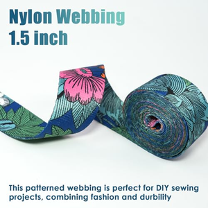 Customized Design Heat Transfer Polyester Webbing Sublimation Printed Webbing Tape <b>for</b> <b>Bag</b> <b>Strap</b> - Product Image 4