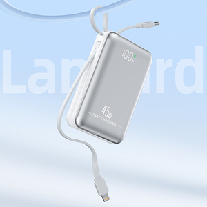 Batería Externa Portátil Mini con Logotipo Personalizado, Carga Rápida Pd45w, Pantalla Digital, <span class=keywords><strong>Mi</strong></span> Power Bank de 20000 mAh con Carga Rápida - Product Image 4
