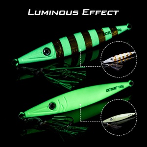 Mồi câu biển sâu Goture 80g 100g 150g 200g 300g, kiểu đứng, có móc phụ, câu nhanh - Product Image 5