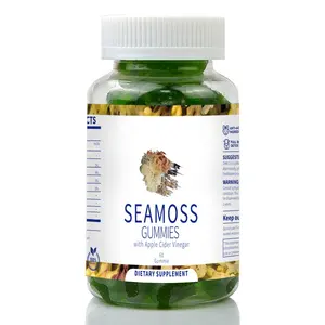 Naturals Organic Pectin Private Label Sea Moss Gummies Bears For Daily Wellness & Nutrient Support Kids & Adults