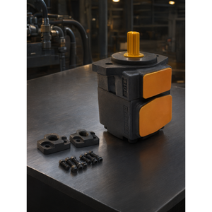 Pompe à palettes hydraulique série PV2R, faible bruit, haute pression, système hydraulique en fonte - Product Image 2