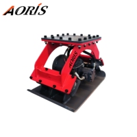 Compacteur de sol vibrant hydraulique AORIS CAT305/PC55/ZX55, prix usine, pour excavatrice 5-8 tonnes, composants principaux : moteur, boîte de vitesses 1