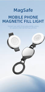 Luz de Relleno Recargable para Teléfono, Clip Magnético para Teléfono, Luz de Relleno para Selfies, Portátil y Plegable - Product Image 2