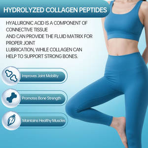 Toptan özel etiket hyaluronik asit ve cilt beyazlatma için C vitamini ile hidrolize deniz kollajen Protein tozu - Product Image 6