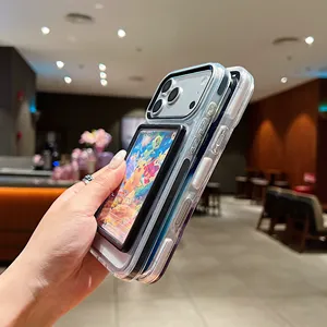 New Product [Magnetic] 64x90mm Pokémon Card Phone Case Suitable for iPhone 17 Promax Card Insertion Protective Case - Product Image 5