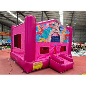Castillo Inflable Comercial Mico para Niños, Uso en Exteriores, Material de PVC, Capacidad de 100-300 kg, Garantía de 3 Años - Product Image 1