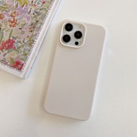 Coque en TPU couleur bonbon pour iPhone 17, antichoc, coque unie simple pour 16 Pro Max