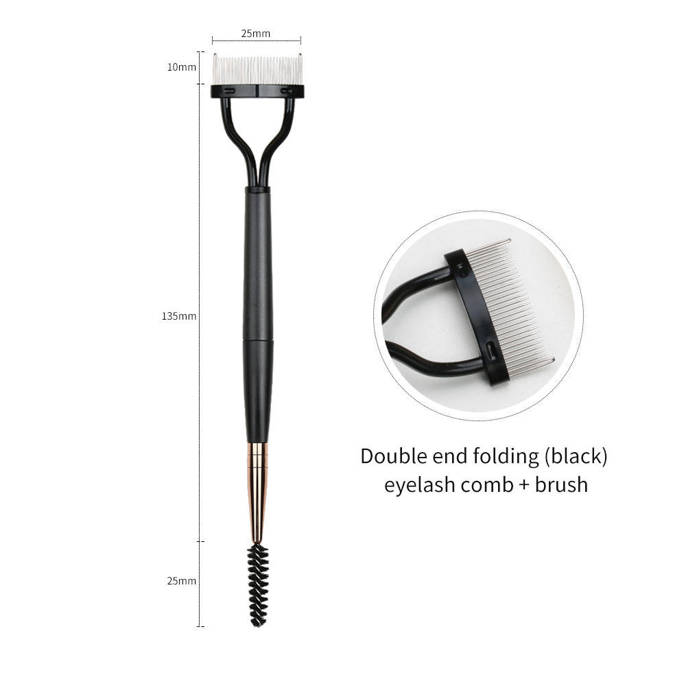 black eyebrow brush