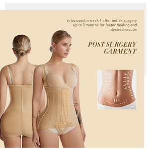 Vêtement de compression post-opératoire pour femme, <span class=keywords><strong>Fajas</strong></span> <span class=keywords><strong>Colombianas</strong></span>, pour liposuccion, Stage 1, effet rehausseur de fesses et gaine sculptante - Product Image 6