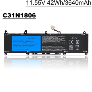 Batería de Repuesto para Portátil de 11.55V Compatible con Asus VivoBook S13 C31N1806 C31PIJ1 X330UA X330UN X330FA X330FL Serie S330 - Product Image 3