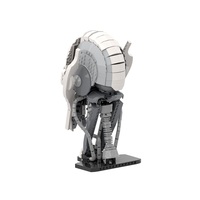 Funbuild Casque Série Briques Jouet Étoile Personnage Général Grievous Wars Modèle Blocs de Construction Jouets