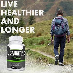 L-<span class=keywords><strong>Carnitina</strong></span> 1000mg Naturale per Bruciare Grassi e Migliorare le Prestazioni Atletiche per Adulti - 200 Capsule/<span class=keywords><strong>Flacone</strong></span> - Product Image 4