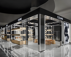 TRUST โครงสร้างแบบพกพาประกอบง่าย ไฟส่องสว่างในตัว ปรับแต่งได้ โครงสร้างไม้-อลูมิเนียมอัลลอยด์ผสม 3 มิติ ระดับไฮเอนด์ สำหรับร้านขายเสื้อผ้าเคลื่อนที่ - Product Image 3