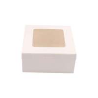 Boîtes d'emballage en carton personnalisées quantité minimale de commande bas de gamme boîte d'emballage à gâteau en papier macaron pâtisserie