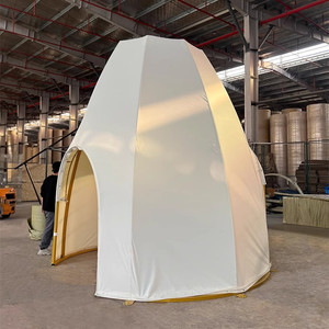 Carpa de Safari para Exteriores, Diseño para Glamping, para Restaurantes, Campamentos, Resorts, Hoteles, Material de Lona, Estructura de Una Habitación - Product Image 3