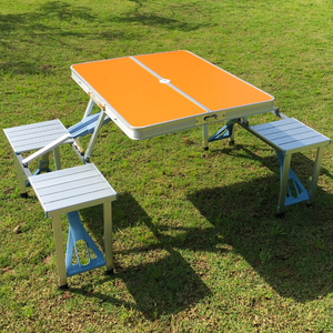 Ensemble <span class=keywords><strong>de</strong></span> <span class=keywords><strong>table</strong></span> et <span class=keywords><strong>de</strong></span> chaises pliantes en MDF <span class=keywords><strong>de</strong></span> haute qualité pour le <span class=keywords><strong>camping</strong></span> en plein air - Product Image 3