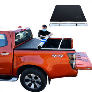 Benext Cubierta Suave Trifold para Pickups, Lona Retráctil de Vinilo para Cajas de Camioneta, Cubierta Tonneau <span class=keywords><strong>Ranger</strong></span> para Hilux, Dmax, GWM Poer, F-150 Raptor - Product Image 1