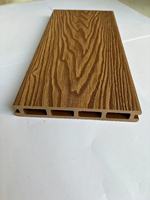 Bois gaufré 3D Texture WPC Plancher extérieur solide Bois Composite Terrasse Composite Carrelage de terrasse WPC Dock Board Usine Vente en gros