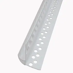 PVC乾式壁の柔軟なプラスチックエッジトリム45度コーナービーズコーナー保護