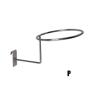 Wholesale Supermarket <strong>Shelf</strong> Hat Rack Hat Display Rack <strong>Hole</strong> Rack Stainless <strong>Steel</strong> Basketball Wall Hanging Ball Hook Toy Bracket