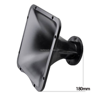 Haut-parleur professionnel ABS haute fréquence, taille de la gorge 38 mm, 270*270*180 mm