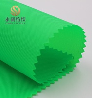 Chine uni tissé 420D OXFORD tissu de doublure enduit PU 100% tissu de polyester filé recyclé