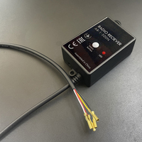ALUTECH Récepteur RADIO AR-1-500N 433.92MHz 12-24V AC/DC Récepteur de télécommande de barrière de porte de garage pour l'automatisation des portes