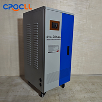 Dispositif régulateur de tension AC SVC-20KA, dispositif régulateur de basse tension, dispositif régulateur haute précision 20KA