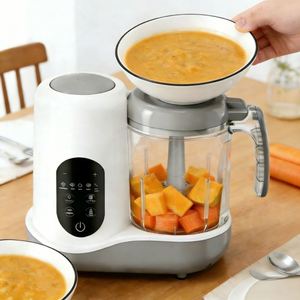 Robot culinaire automatique 400W pour bébé, mixeur électrique multifonction pour aliments solides, broyeur, chauffant, sans BPA, capacité 1,2L - Product Image 6