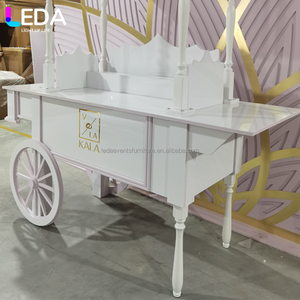 LEDA <span class=keywords><strong>Chariot</strong></span> à dessert de haute qualité pour décoration de fête <span class=keywords><strong>Chariot</strong></span> à snacks <span class=keywords><strong>Chariot</strong></span> de <span class=keywords><strong>bar</strong></span> à bonbons à vendre - Product Image 4