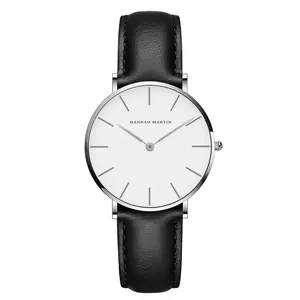 Montre Femme Hannah Martin orijinal marka moda kadın kuvars saatler özel Logo bayanlar Minimalist izle