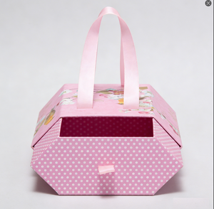 Caja de Regalo Plegable de Dos Piezas - Empaque Plegable Colorido con Asa de Mano, Tamaño Personalizado, Alta Gama - Product Image 2