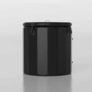 Baignoire gonflable d'extérieur <span class=keywords><strong>pour</strong></span> une personne, nouvelle baignoire de massage <span class=keywords><strong>ronde</strong></span> portable, gain de place vertical, Ambohr - Product Image 1