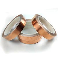 Pita Tembaga Foil 3M 1181 Tahan Api Rintangan Rendah untuk Pelindung Kabel PCB Kering Aplikasi Listrik 600V