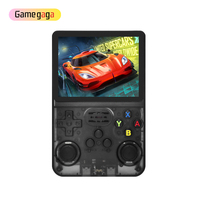 Console de jeu portable Gamegaga R36 HD avec sortie TV, 64 Go, 15000 jeux, console de jeu rétro, écran de 3,5 pouces, lecteur de jeu portable