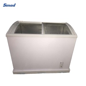 165l Ice Frozen Showcase Glass Sliding Door Chest <b>Freezer</b> Ddc-165x Frozen Showcase - Product Image 5