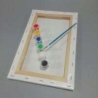 Lukisan Minyak DIY dengan Angka untuk Anak-Anak - Ukuran & Warna Dapat Disesuaikan, Set Seni Dekorasi Rumah Bentuk Persegi Panjang oleh Tercel Art
