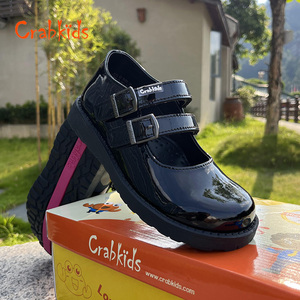 Crabkids hiệu suất trẻ em thanh thiếu niên ưa thích đồng phục Dễ thương Cô gái đi học Giày - Product Image 3