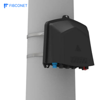 Boîtier de distribution extérieur étanche 10 ports FTTA, protection IP68, sans soudure par fusion, équipement fibre optique GPRS IP