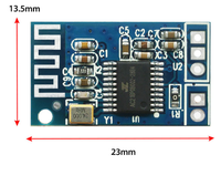 Placa Bluetooth 5,0 BT, Chip pequeño, módulo de Audio estéreo Bluetooth de, módulo receptor Bluetooth de 5V